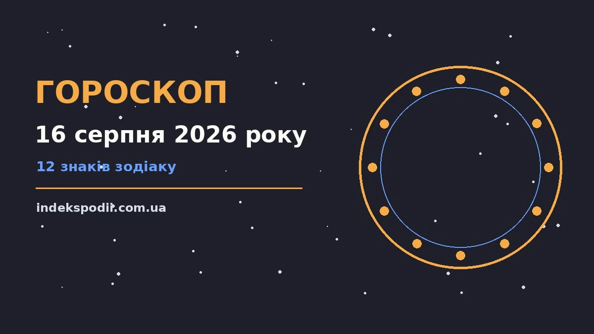 Щоденний гороскоп на 16 серпня 2026 року, нерухомий знак зодіаку та символ кави з нотатками на столі